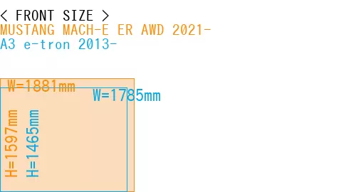 #MUSTANG MACH-E ER AWD 2021- + A3 e-tron 2013-